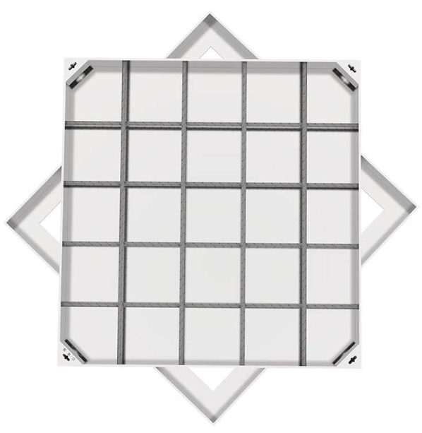 大方不锈钢方井展示